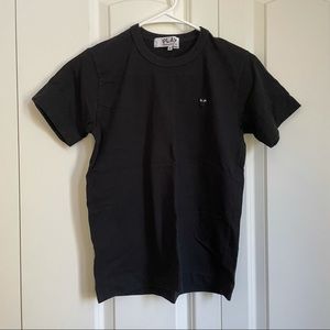 Comme des garcon play black small heart t-shirt women’s M (runs small)